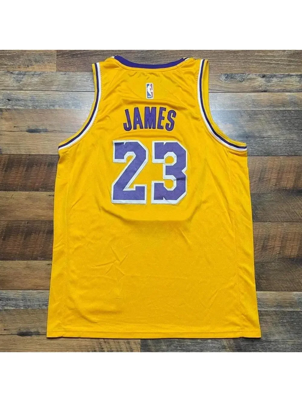 Lebron James Los Angeles Lakers Jersey Nike Swingman Men’s 52